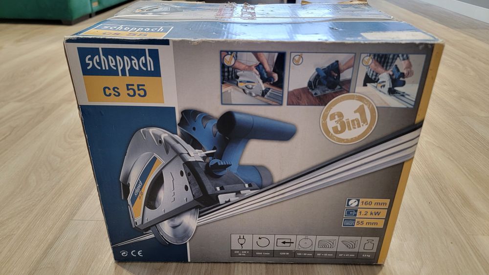 Заглибна пила для дерева Scheppach CS 55