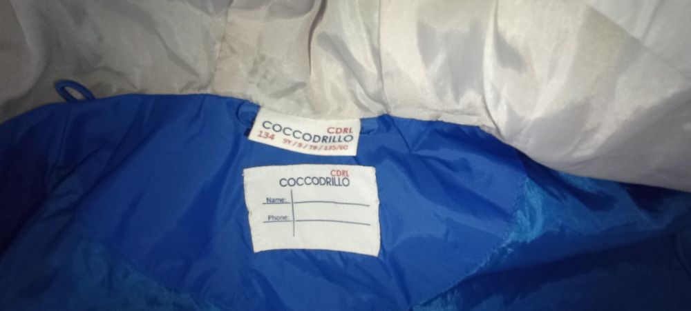Cocodrillo kurtka przejściowa chłopięca r.134