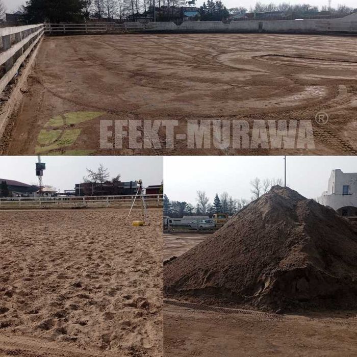 równanie laserowe niwelacja mikroniwelacja równiarka laserowa boiska