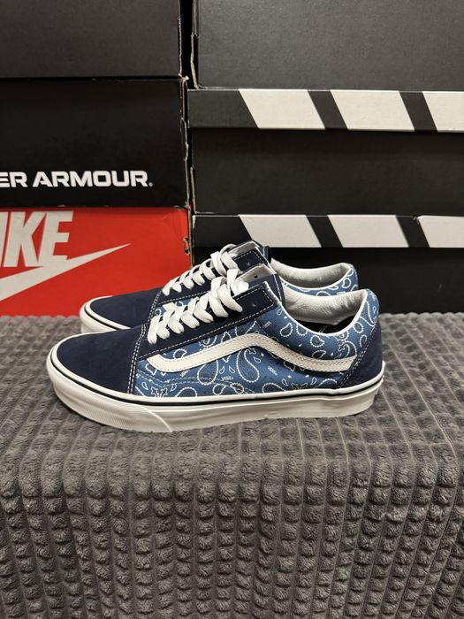 Чоловічі кросівки кеди 42,5(27,5см)Vans Old Skool paisley оригінал