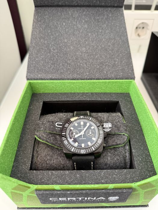 Годинник certina ds chronograph