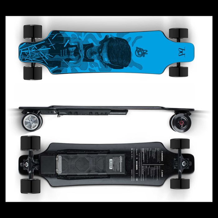 Skate eletrico - Overbolt 2.0 special edition "therupertwo"
