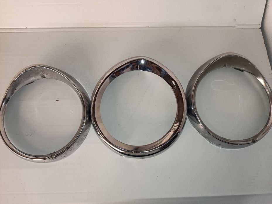 Aros cromados e ópticas