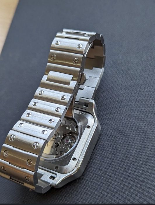 Seiko mod biały elegancki garniturowiec kostka
