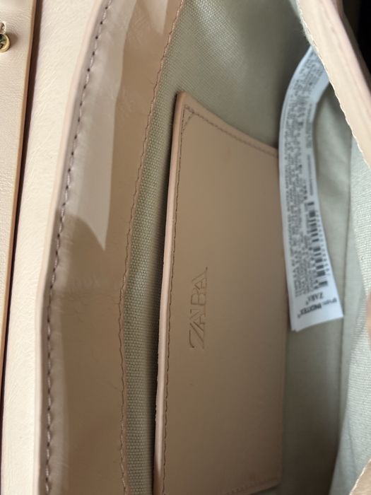 Сумка ZARA, натуральна шкіра