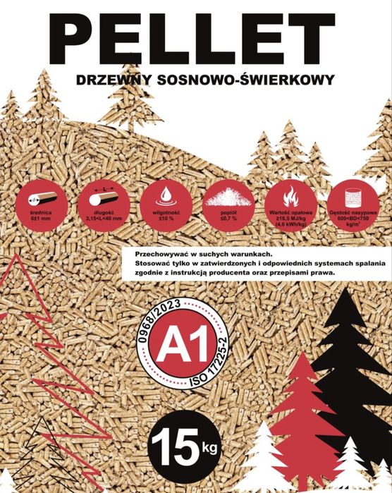 PELLET opałowy A1/A2 Ryczów
