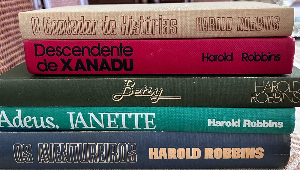 6 Livros de Harold Robins