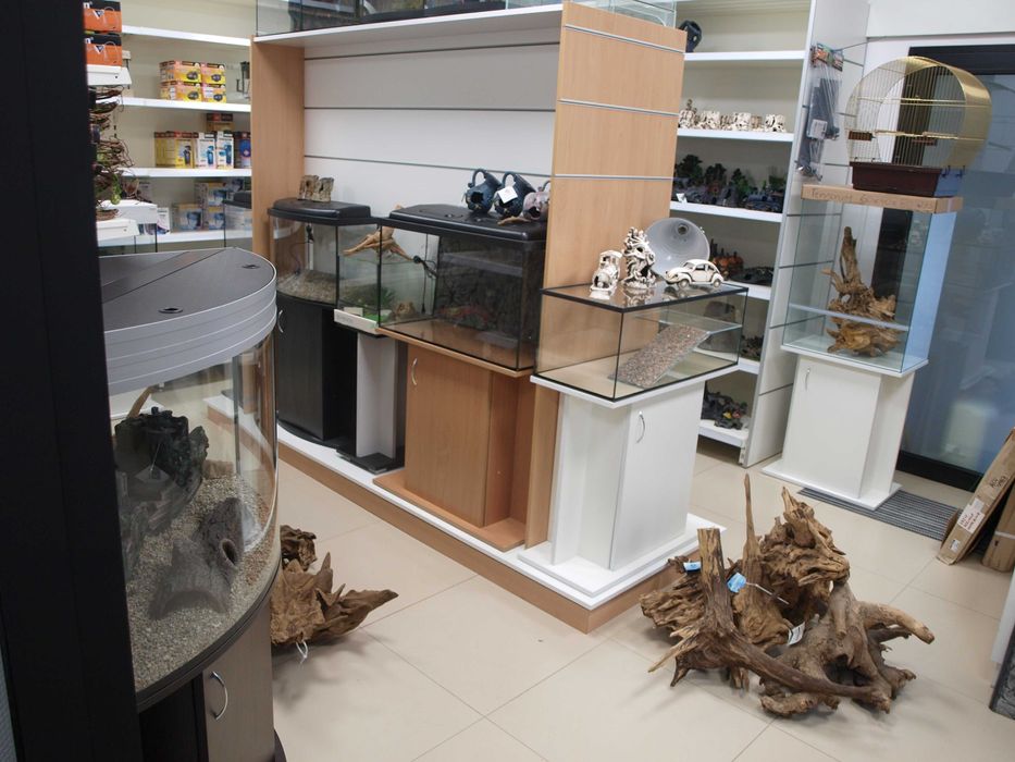 Szafka pod akwarium ,terrarium 80x35x70 prosta kolor Buk