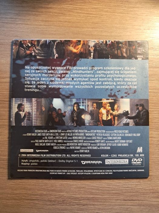 Łowcy umysłów | Slater | Kilmer | DVD