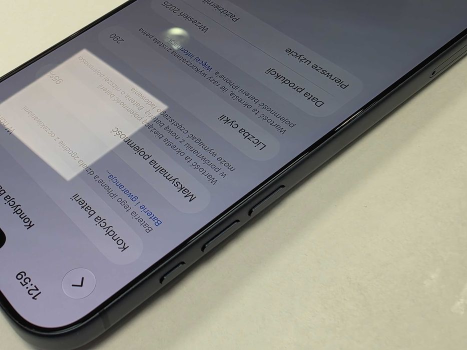 iPhone 17 PRO MAX 256GB Dual SIM (SIM + eSIM)/ Deep Blue/ A3526/ BAT 95%/ Grade A do A-/ + ładowarka/ 8.10.25 z Media Expert