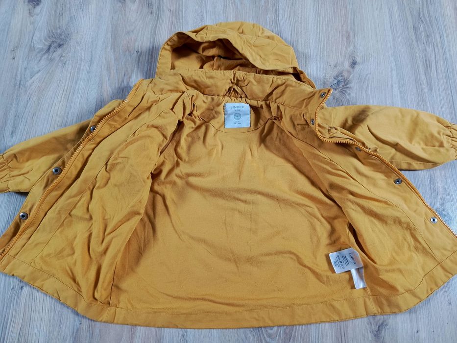 Kurtka przejściowa dla dziewczynki rozmiar 98 wiosna jesień lindex