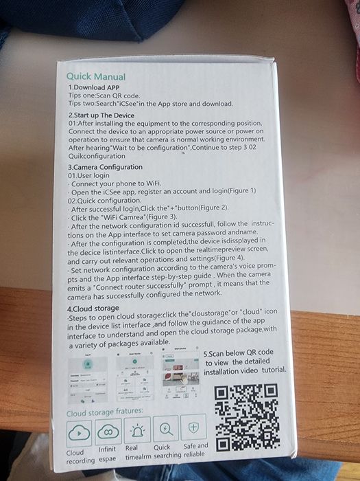 Camera de vigilancia interna 1080p