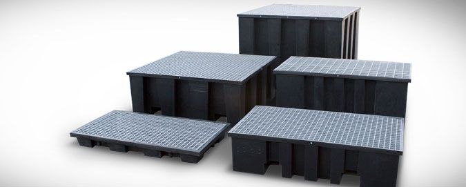 Bacia de Retenção 640 litros Aço Galvanizado