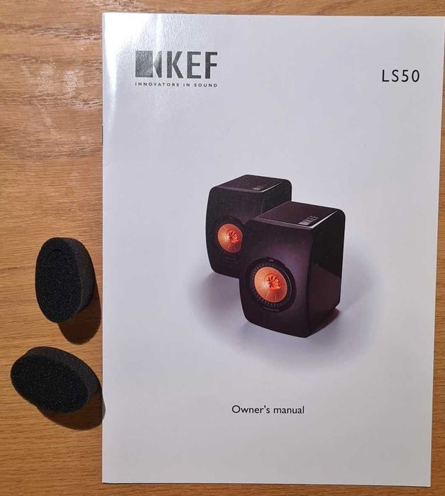 Głośniki KEF LS50 białe para