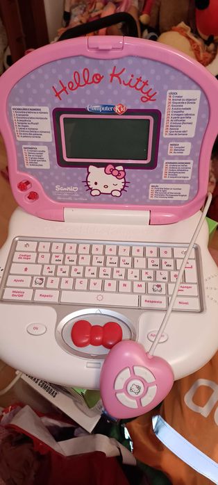 Laptop computador CLEMENTONI, criança Hello Kitty