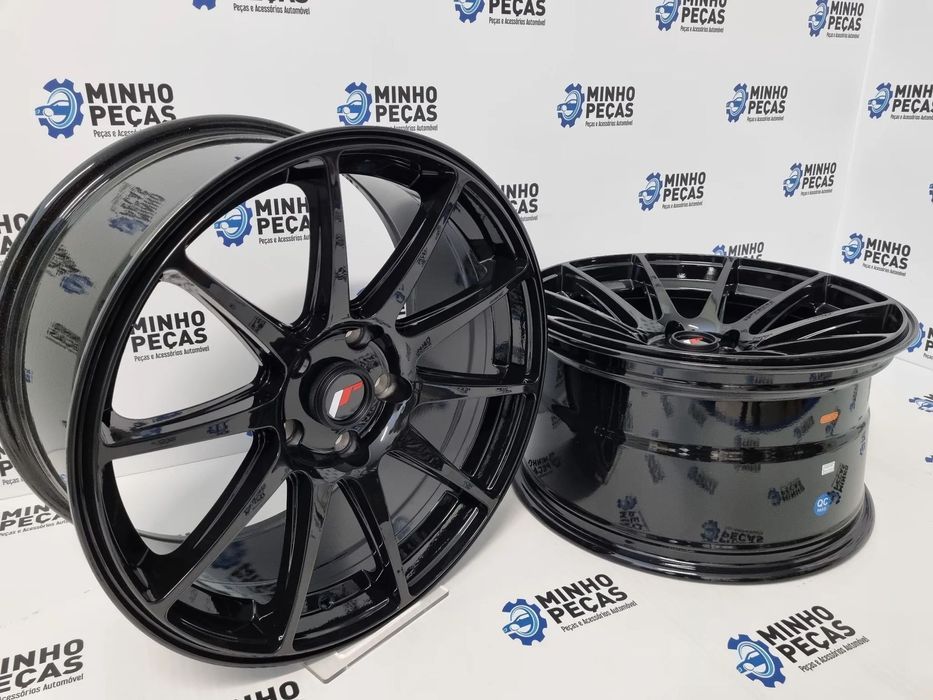 Jantes Japan Racing (JR11) em 18 Preto Brilho (5x120)