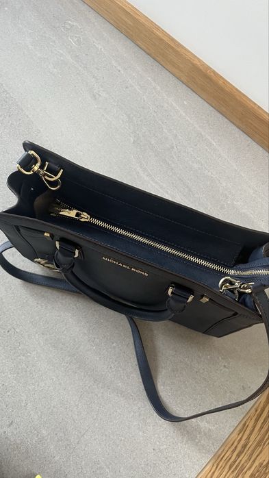 Granatowa torebka Michael Kors jak nowa