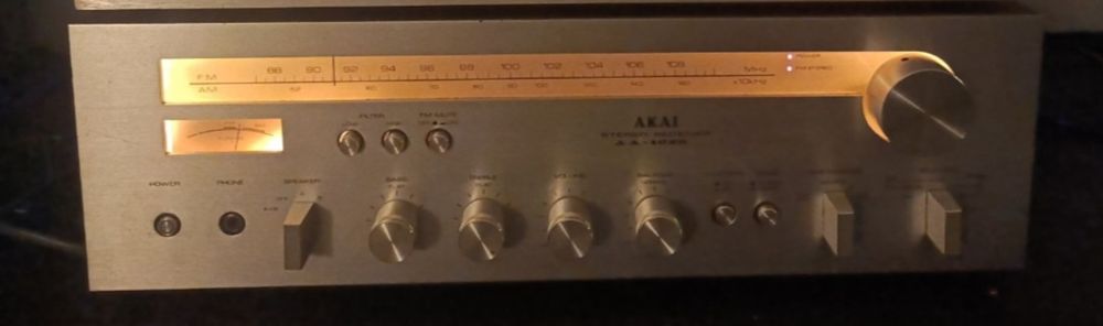 Amplituner AKAI AA 1020 po serwisie