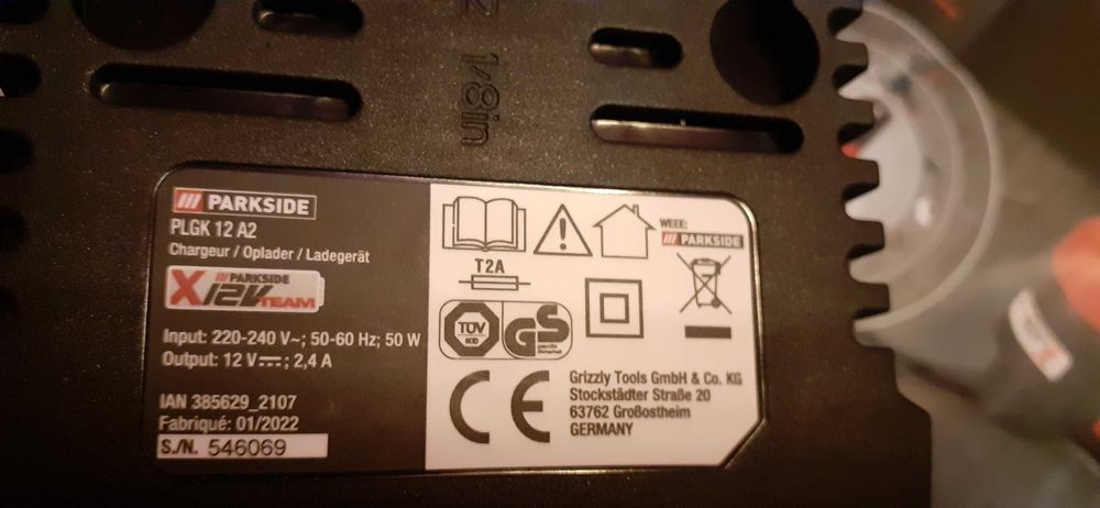 запч аккумулятор Parkside 2A 4А 8А зарядки акумулятор батарея парксайд