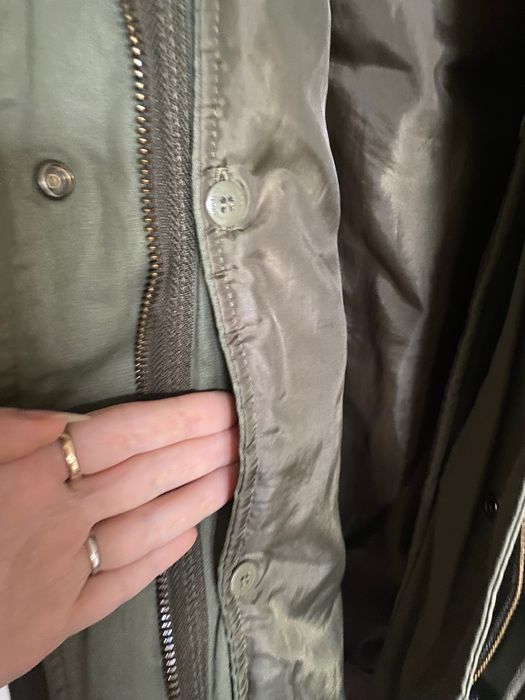Bershka kurtka parka M na L ocieplana