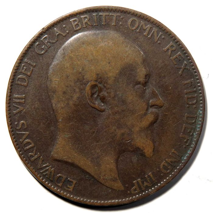 United Kingdon - One Penny 1907 e 1919 - 2,5€ as Duas.