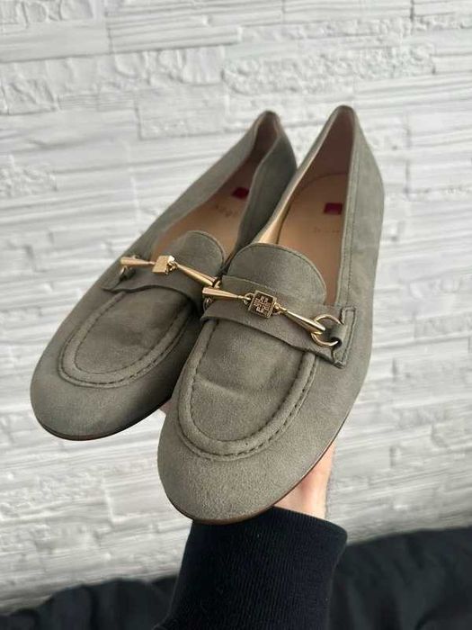 Loafers Högl 37 Szary, Khaki
