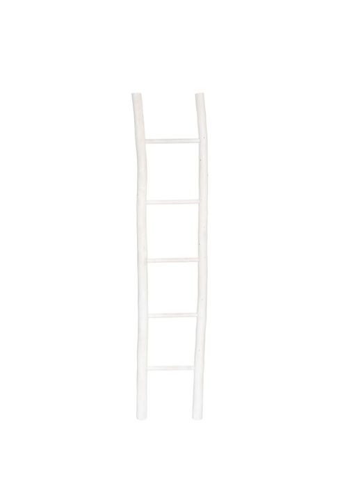 Escada rustica em madeira