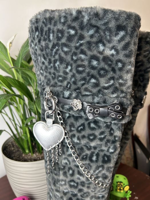 Crocs Unfurgettable Leopard Knee High Boot