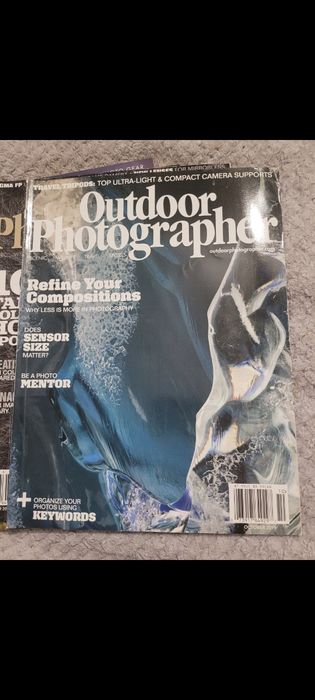 Zestaw 10 amerykańskich magazynów czasopism Outdoor Photographer