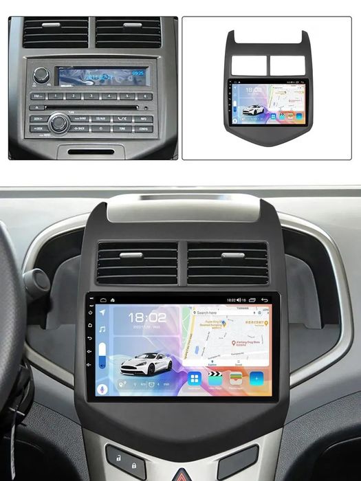 Radio Chevrolet Aveo T300 2011 2012 2013 2014 2015 2 DIN Nawigacja samochodowa 9 cali
