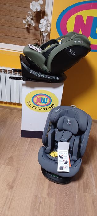 Coletto nowy fotelik samochodowy do 150 cm isofix