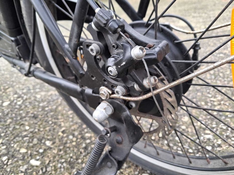 Bicicleta elétrica dobrável