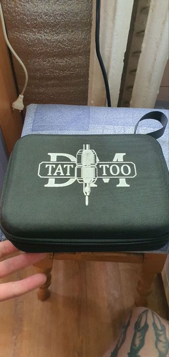 Тату-машинка DM Tattoo Rocket (майже нова, 4 татуювання)