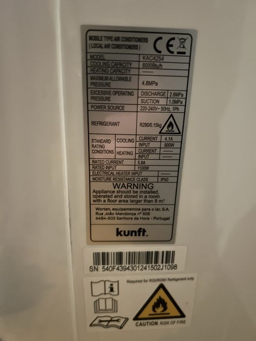 Ar condicionado portatil