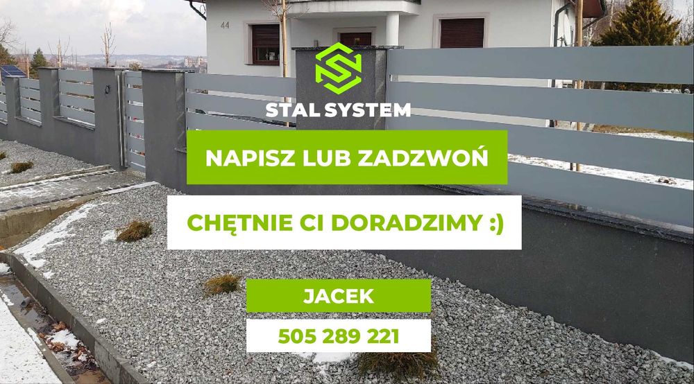 Ogrodzenia PANELOWE i PALISADOWE oraz Klasyczne