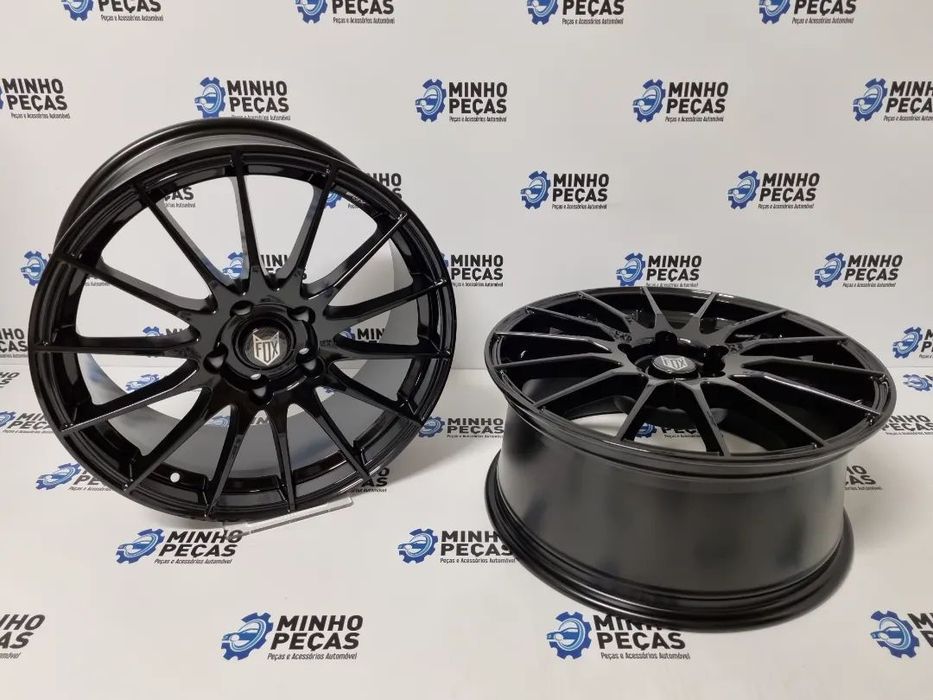 Jantes Fox (FX004) em 18 Preto Brilho (5x120)