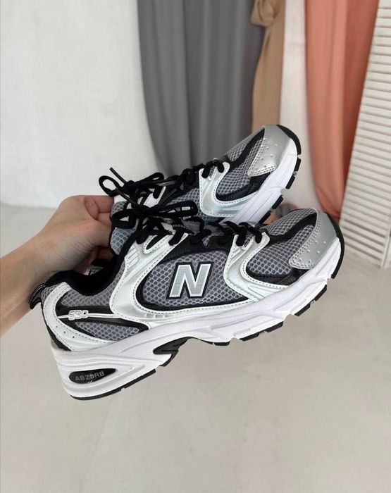 Кроссовки New Balance 530 Black/White /Кросівки NB /Жіночі Нью Беланс