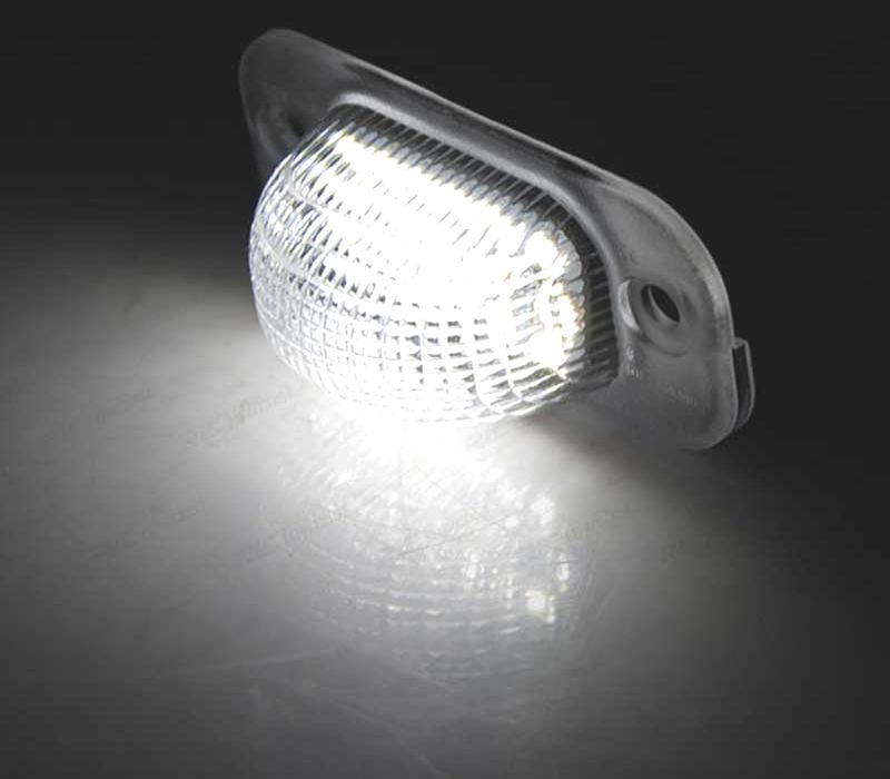 LUZES DE MATRICULA LED VOLKSWAGEN VW GOLF II JETTA II SEAT TOLEDO 1L