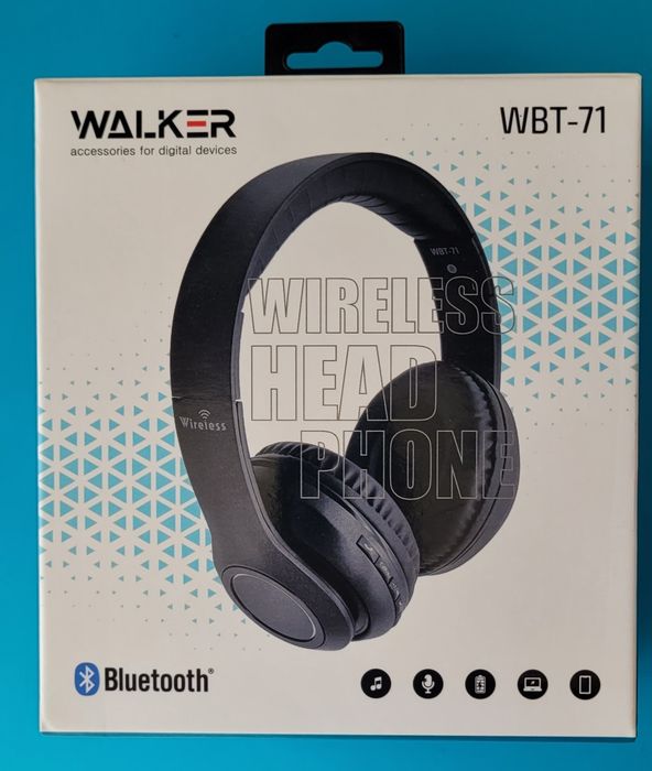 Навушники Bluetooth Walker WBT-71 нові