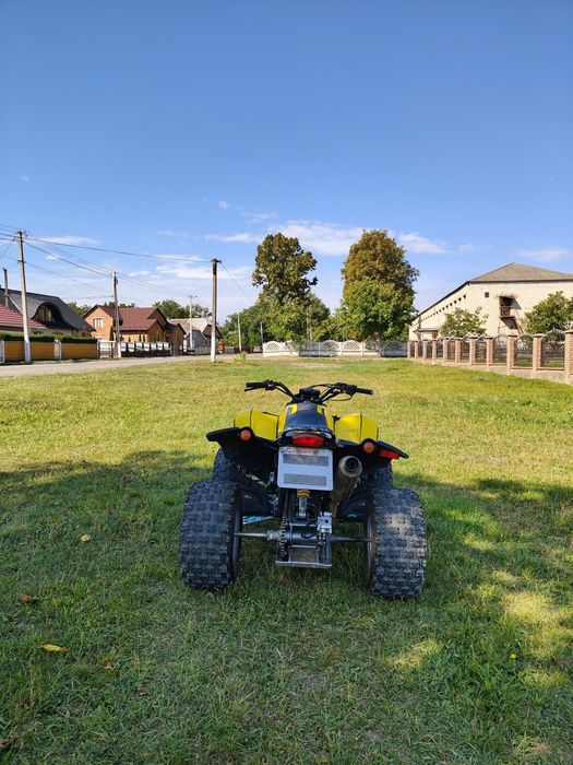 Квадроцикл 500 кубів (Двигун Suzuki gs 500) дуже потужний.
