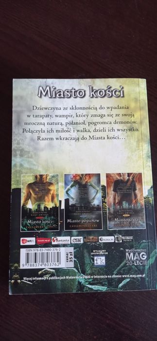 "Miasto kości" Cassandra Claire