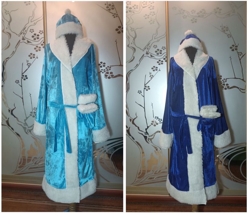 Костюм Деда Діда Мороза Снегурочки Снігурки Николая Миколая Дід Мороз