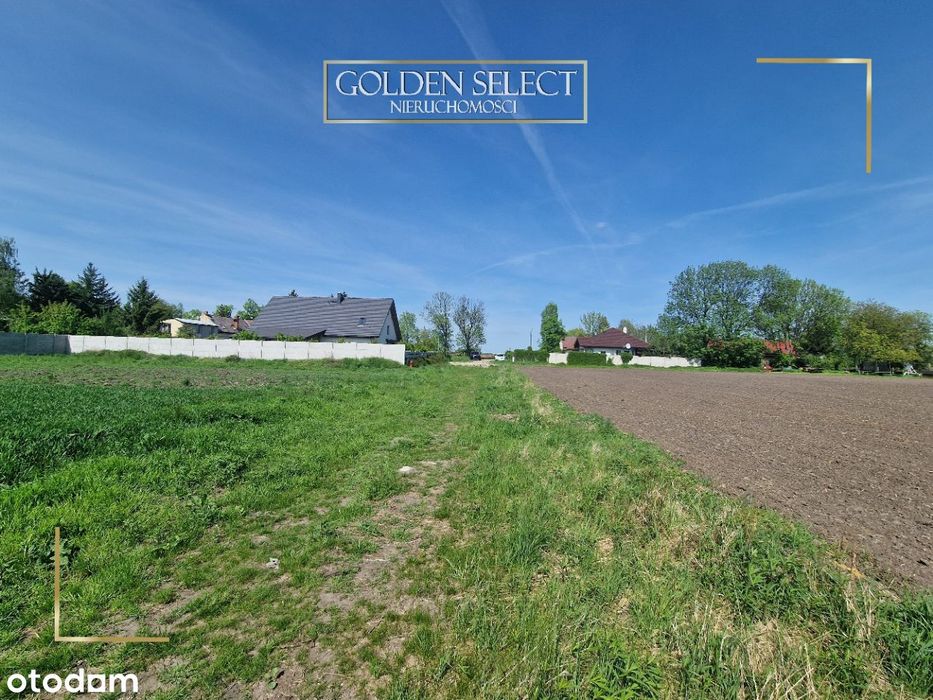 Nowa Wieś Wrocławska | 860 m2 | Działka budowlana | Media w drodze |