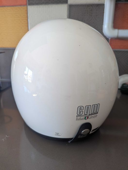 Capacete CGM Branco