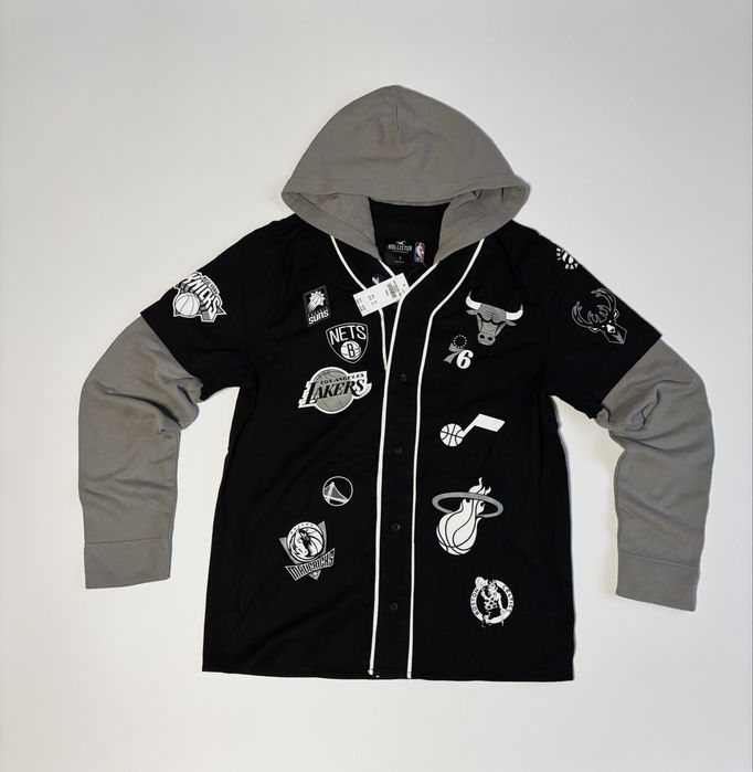 Бейсбольна сорочка з капюшоном NBA Hollister