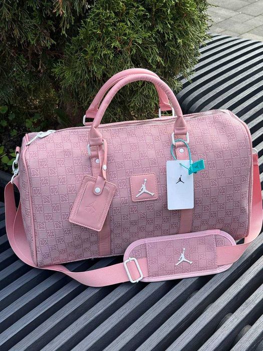 Спортивна дорожня сумка Jordan Duffle Bag Monogram 23 (46х25 см, 25 л)