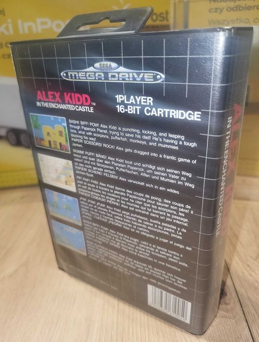 Gra Alex Kidd in the Enchanted Castle - SEGA Mega Drive - BDB- Komplet