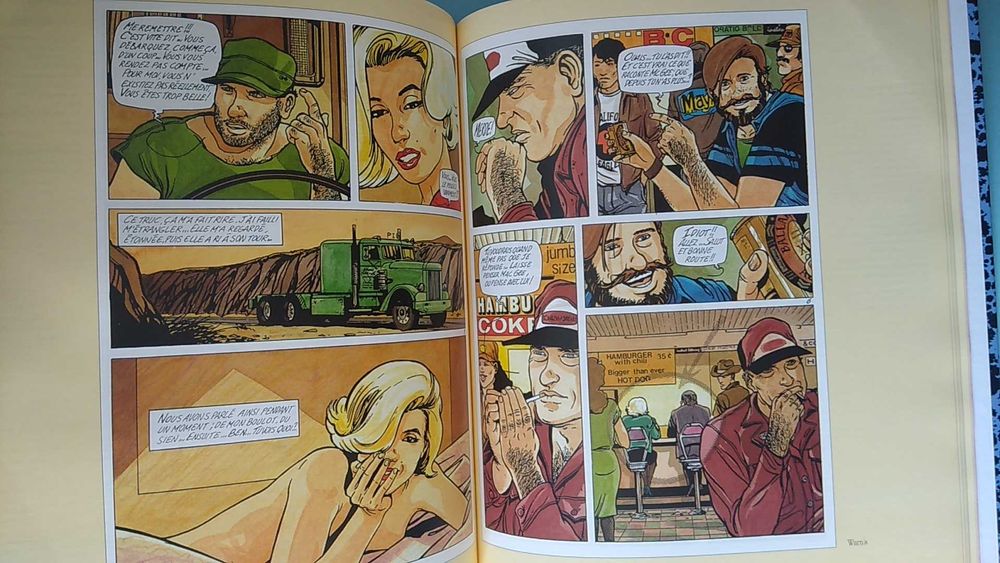 MARILYN MONROE em banda desenhada I e II - Giardino, Crepax, etc