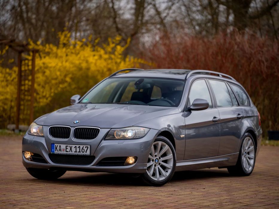 BMW Seria 3 BMW E91 bi-xenon duża navi HiFi BEZWYPADKOWA nowy rozrząd klocki tarcz