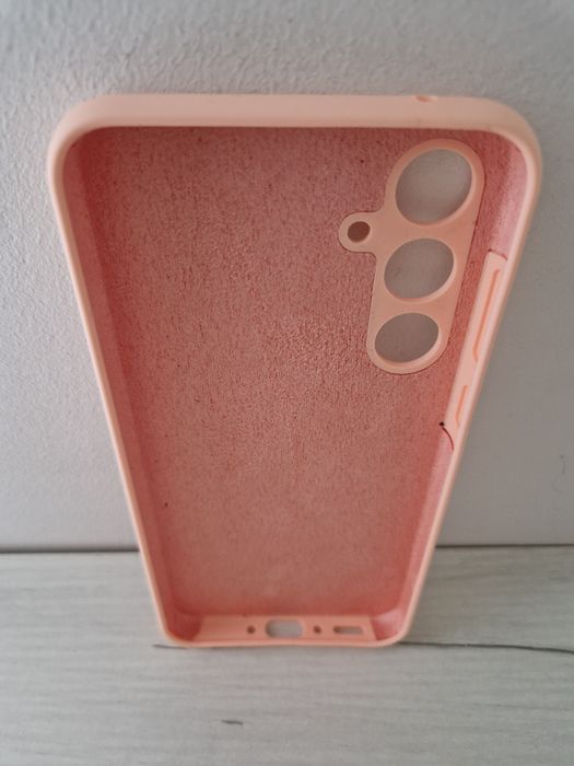 Silicone Lite Case do Samsung Galaxy A35 brzoskwiniowy